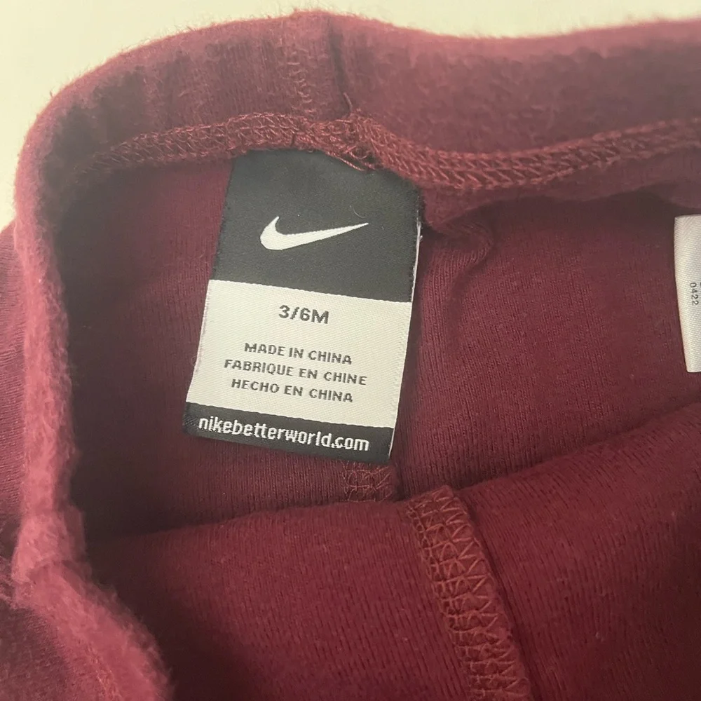 Virginia Tech Hokies long sleeve onesie and pants set 3/6 months Nike - Picture 6 of 7